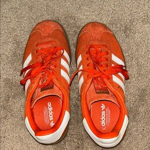 Adidas Gazelle Bold Platform Orange Sneakers